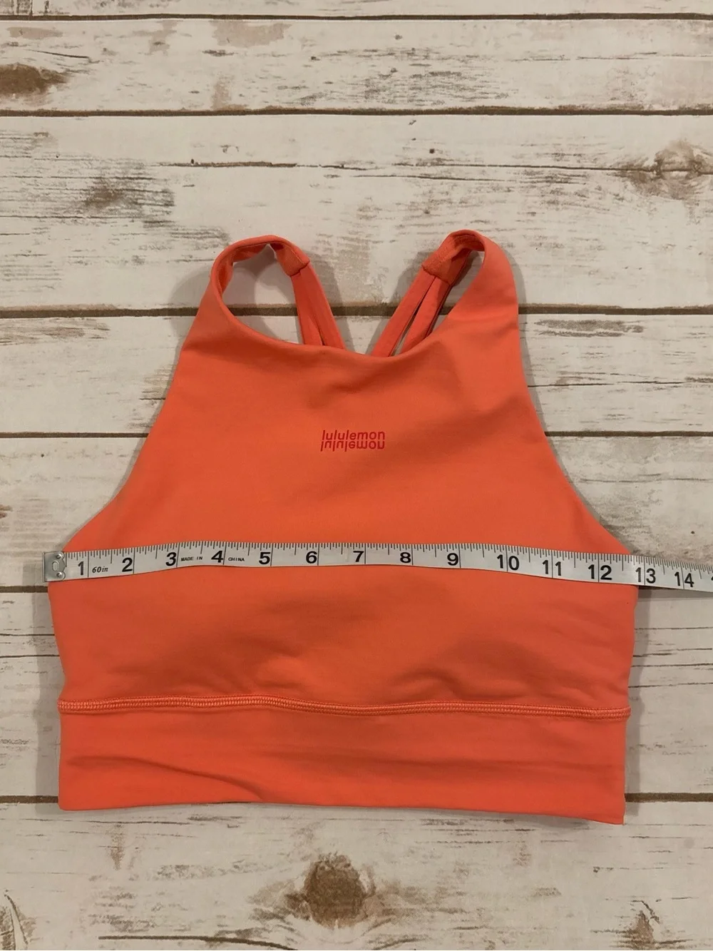 Lululemon Energy High-Neck Longline Bra *Medium Support B–D Cups Raspberry Cream